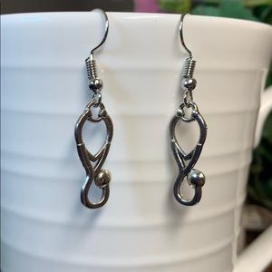 Stethoscope Dangling Earrings for Medical Provider